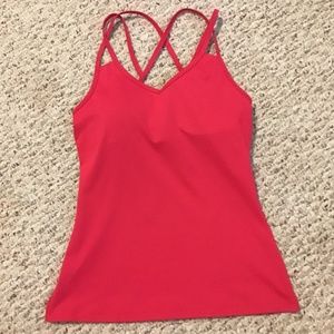 Express pink athletic tank top (size xs)